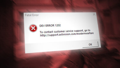 How to Fix “Dev Error 1202” in Modern Warfare?